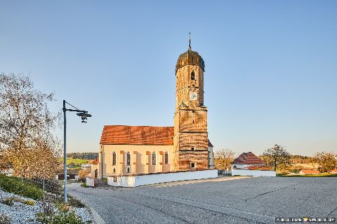 Gemeinde Wurmannsquick Landkreis Rottal-Inn Martinskirchen Kirche (Dirschl Johann) Deutschland PAN